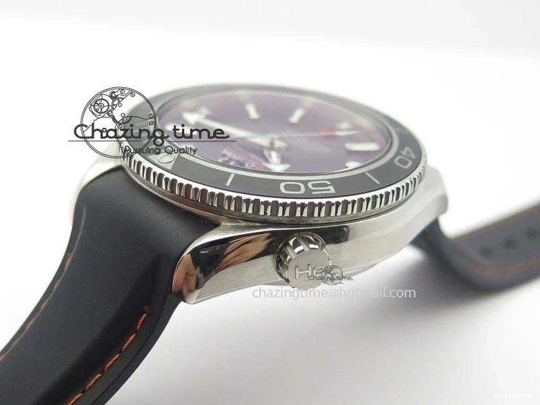 0118 Planet Ocean SS Bp Maker 45mm Black Bezel Orange Numbers On Black Rubber Strap A Popular 8220